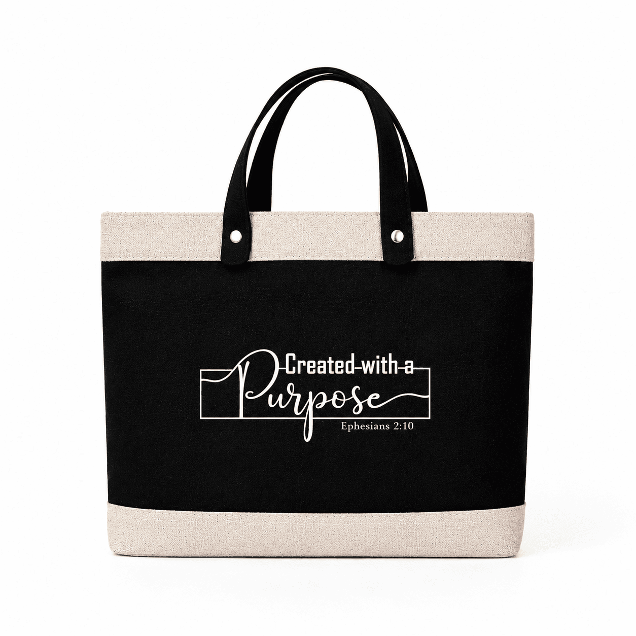 Jute Bag with leather handle - Created with a purpose