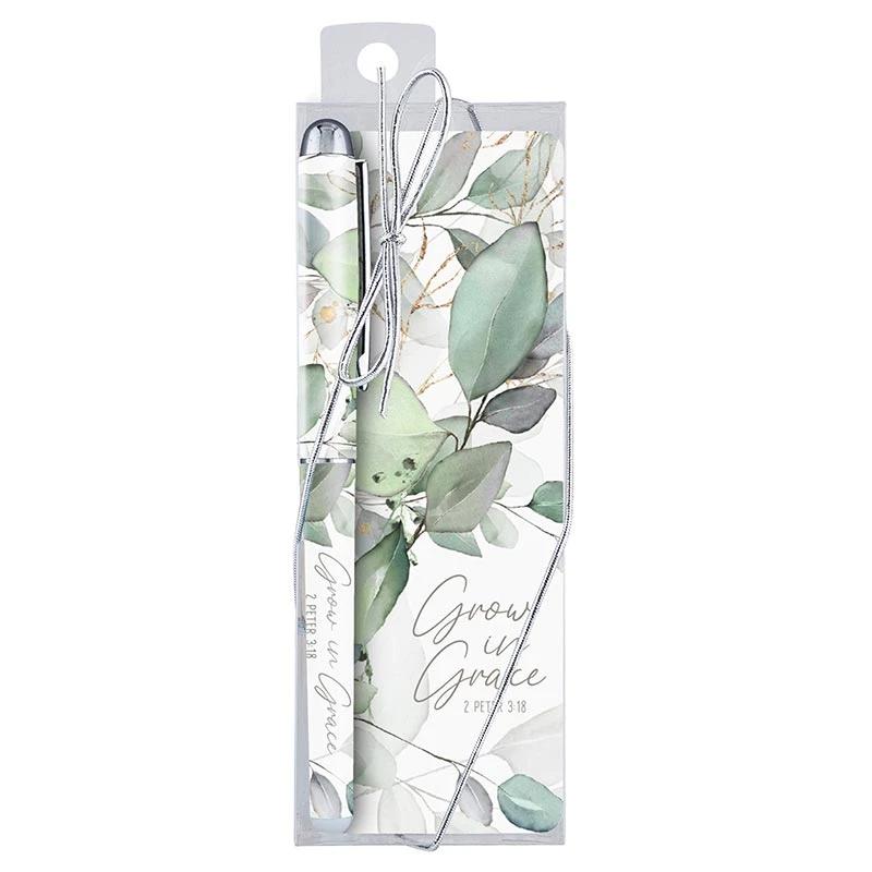 Grow in Grace Gift Pen with Bookmark