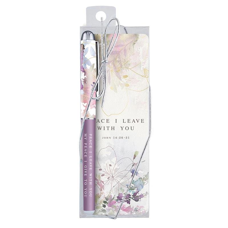 My Peace Gift Pen with Bookmark