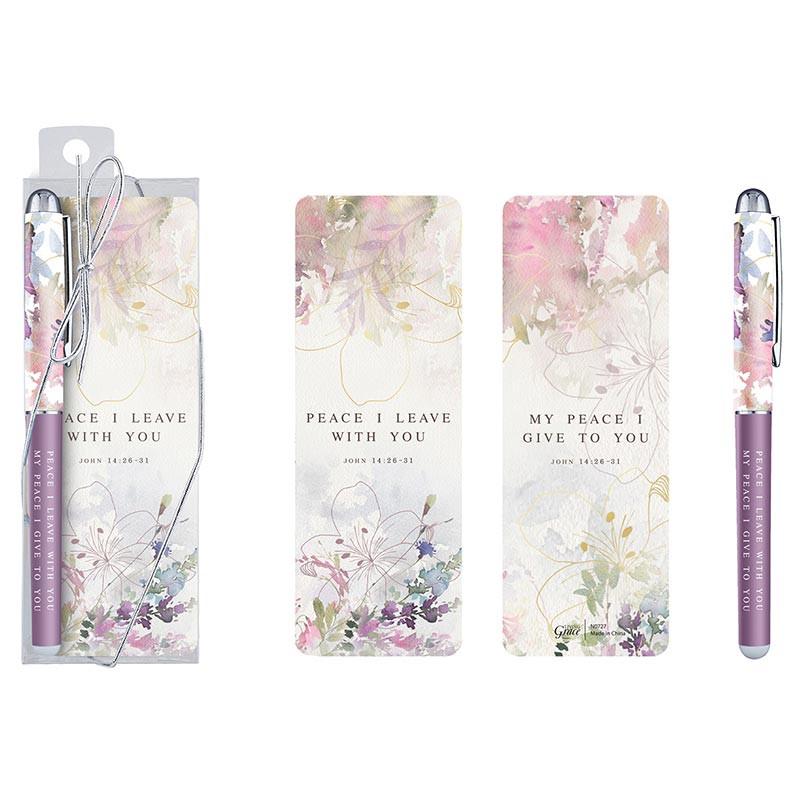 My Peace Gift Pen with Bookmark