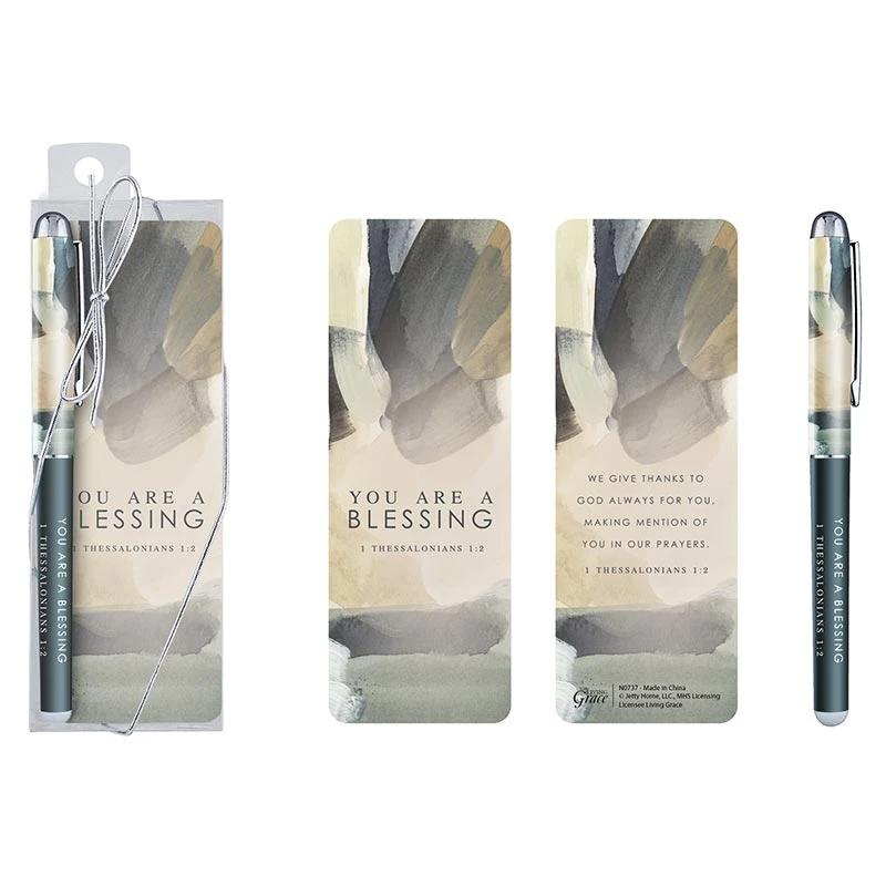 You Are a Blessing Gift Pen with Bookmark