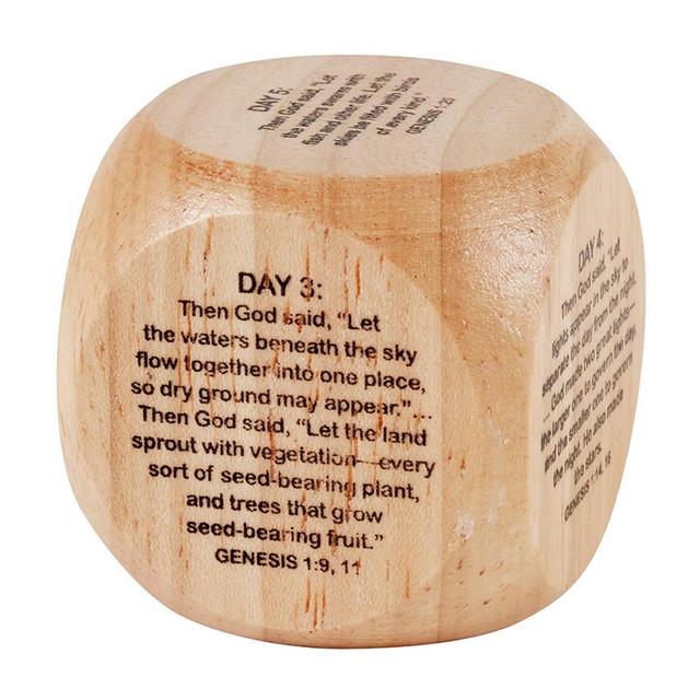Boxed Story Of Creation Prayer Cube