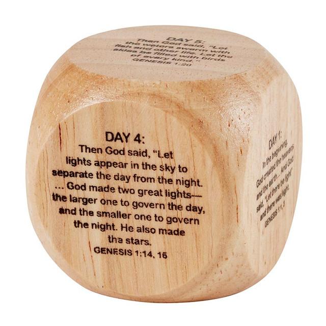 Boxed Story Of Creation Prayer Cube