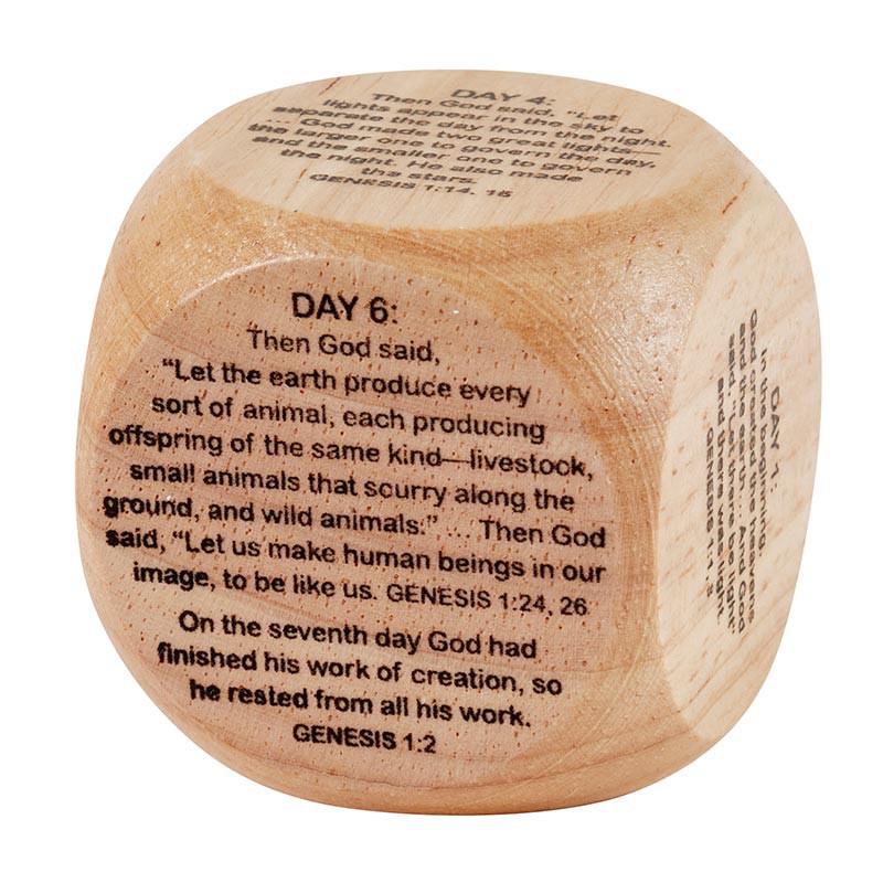 Boxed Story Of Creation Prayer Cube