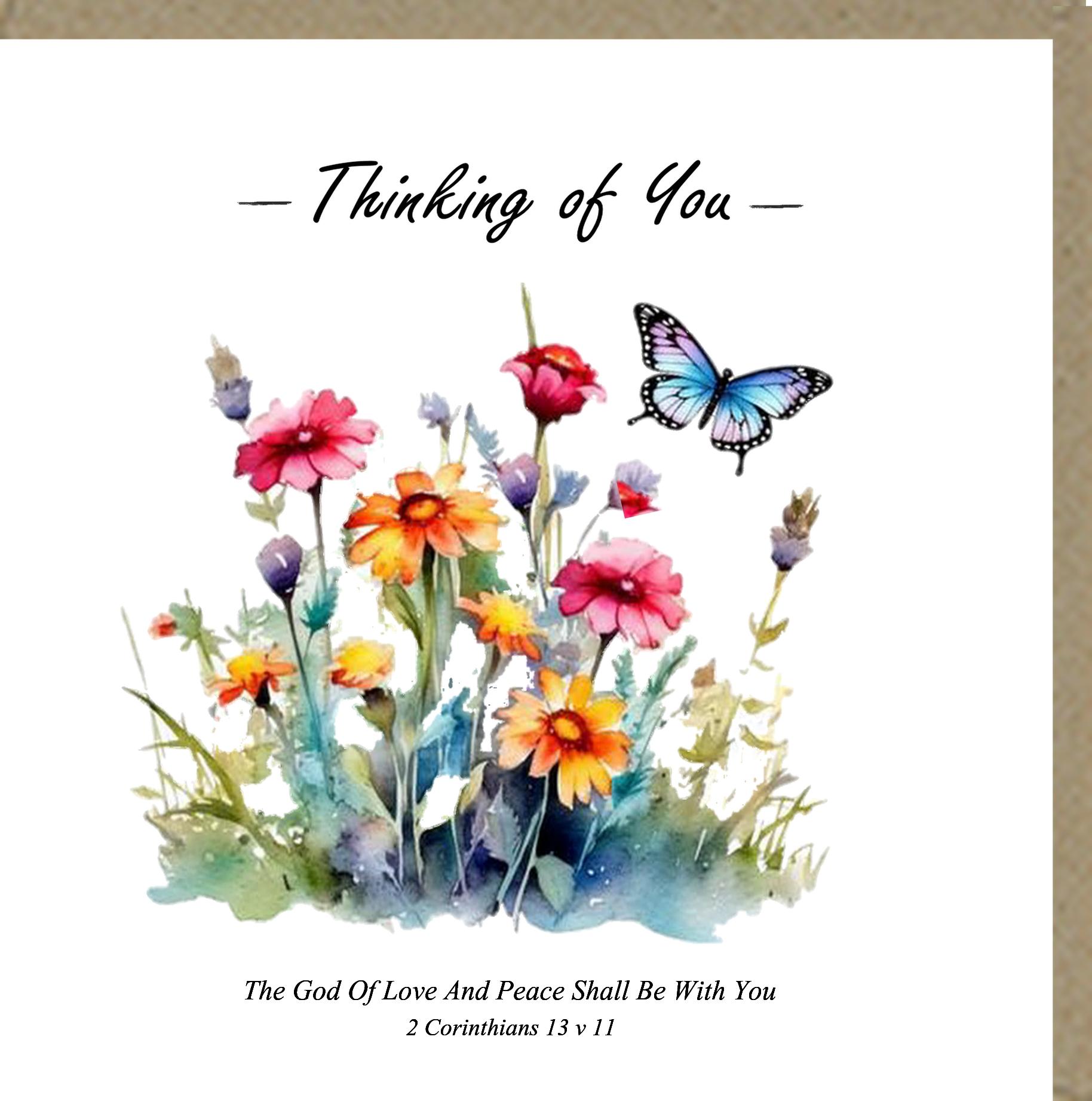 Thinking Of You Greetings Card