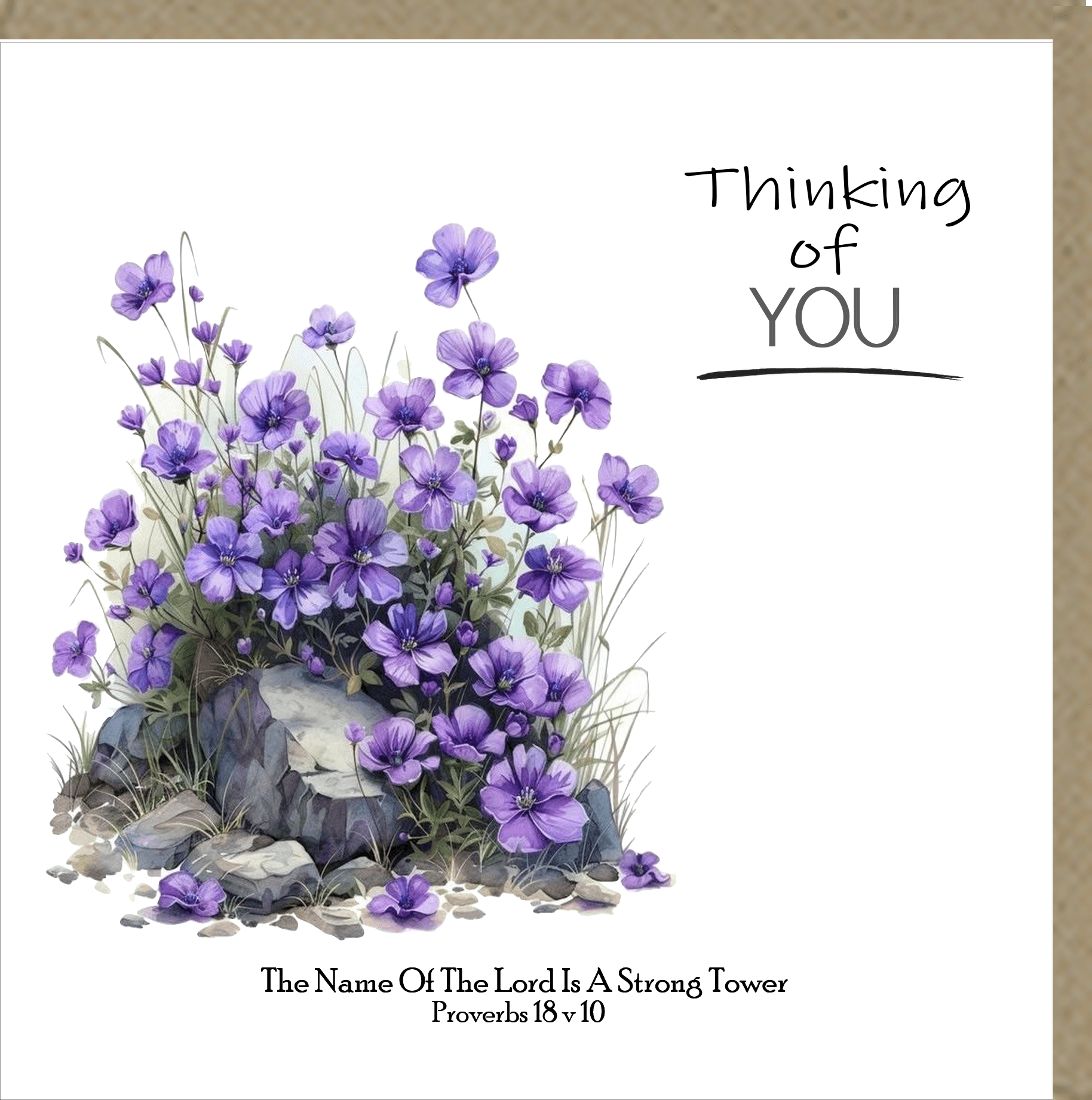 Thinking of You Greetings Card