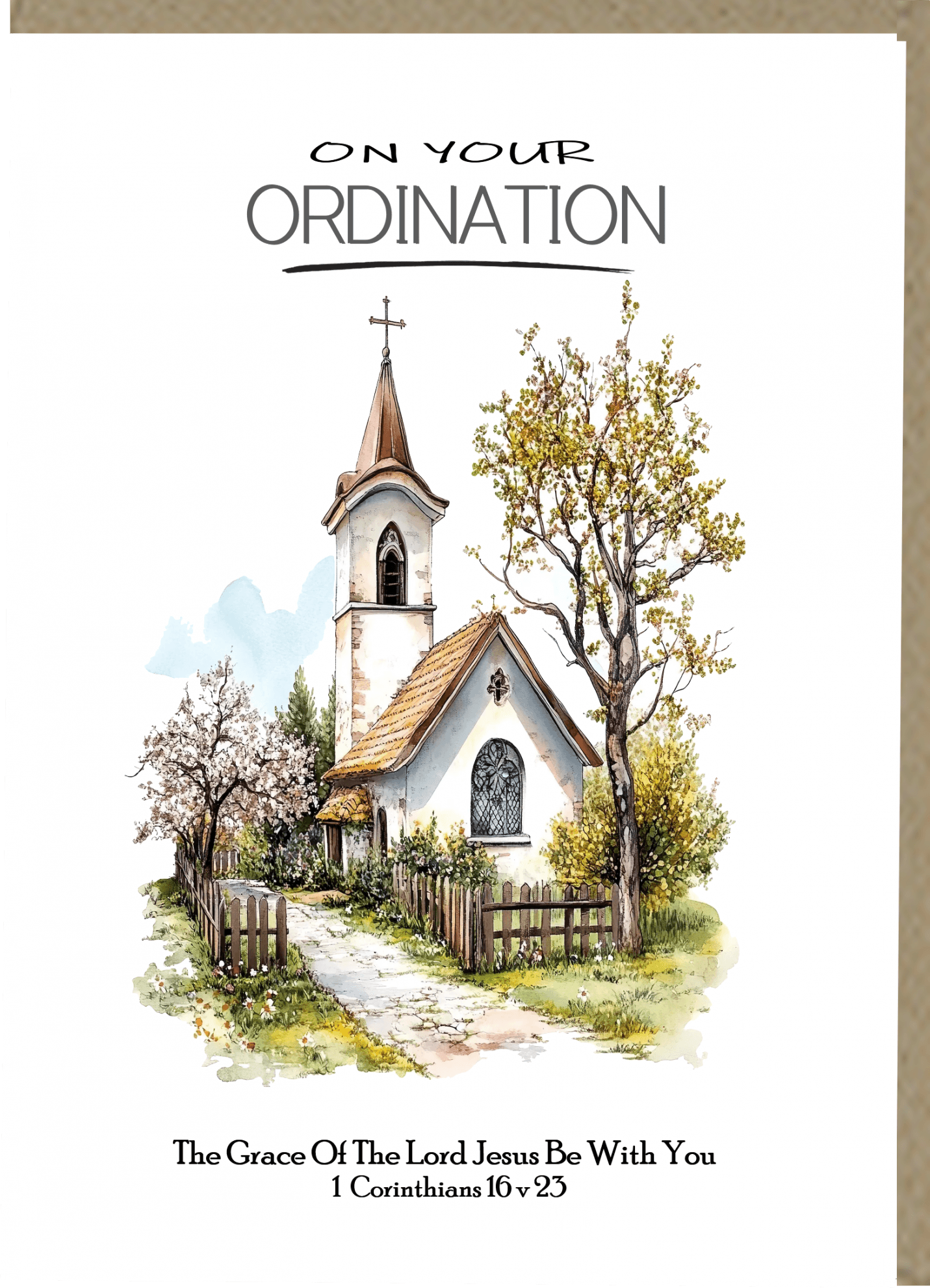 On Your Ordination Greetings Card