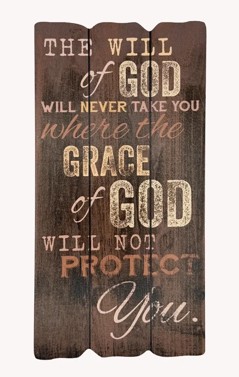 Pallet Sign - The Will Of God