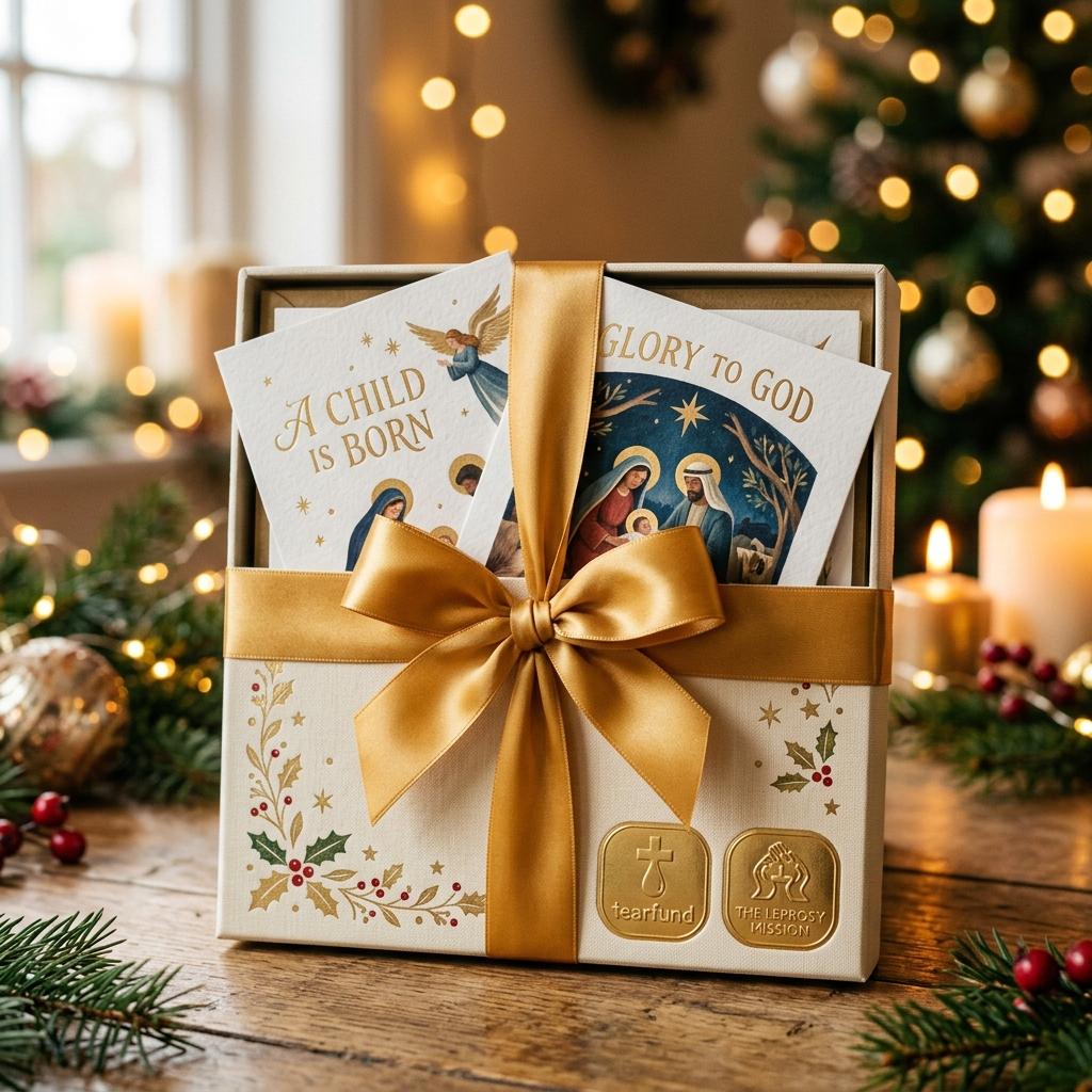 Foodbank Christian Christmas Cards
