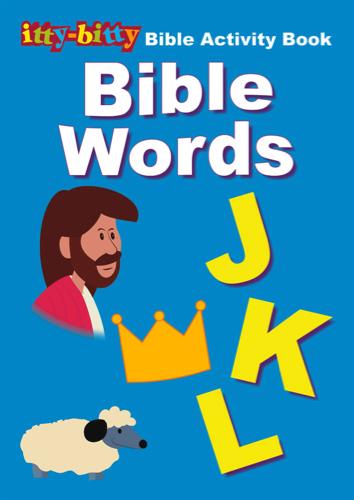 ITTY BITTY ACTIVITY BOOK - BIBLE WORDS