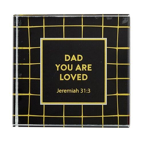 Dad You Are Loved Paperweight