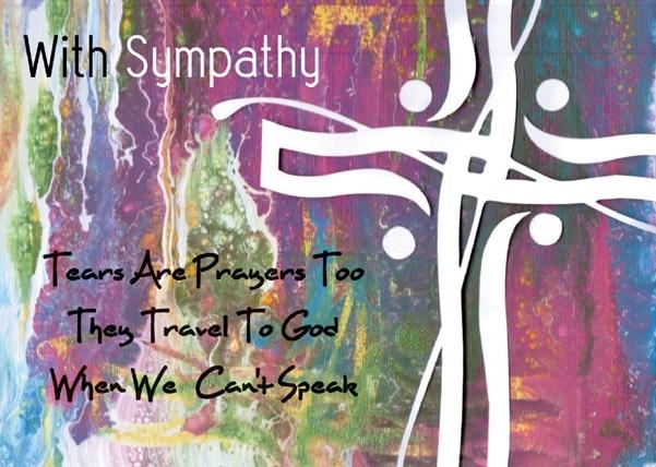 With Sympathy Greetings Card