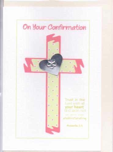 Three Dot Cards - On Your Confirmation (Pink)