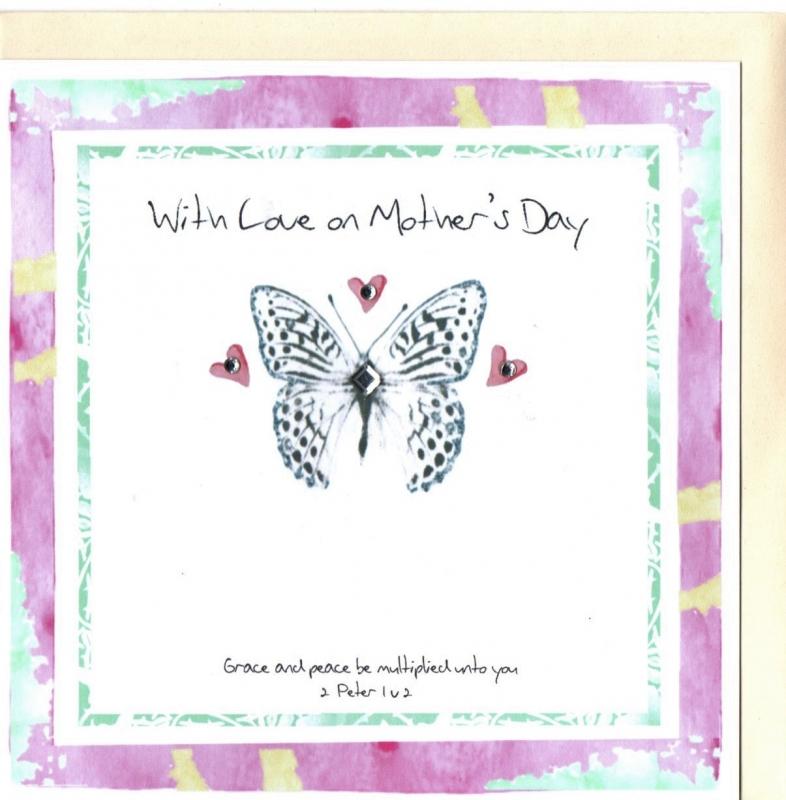 Potty Mouse Baby Boy's Christening Greetings Card
