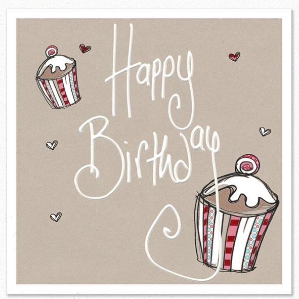 Tracey Russell Greetings Card Happy Birthday