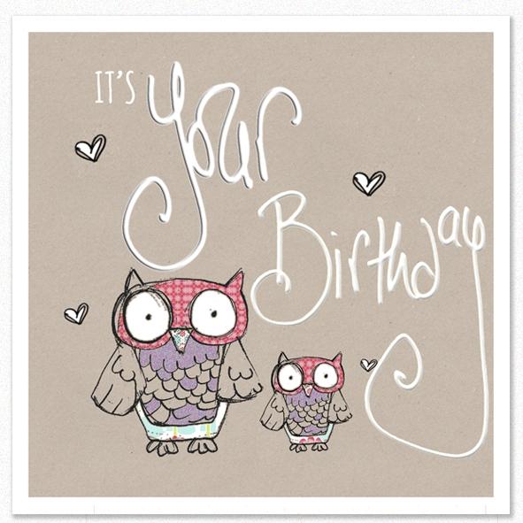 Tracey Russell Greetings Card It's Your Birthday