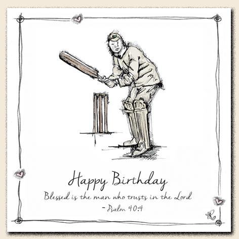 Tracey Russell - Happy Birthday/ Cricketer