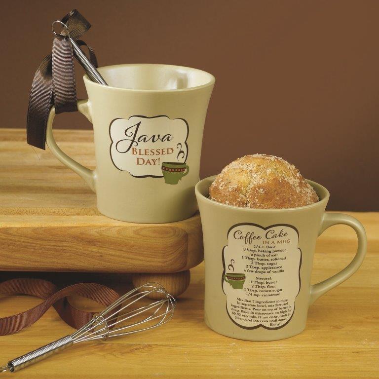 Abbey Gift Boxed Cake Mug Java Blessed Day