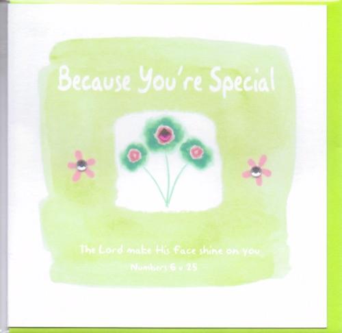 POTTY MOUSE - BECAUSE YOURE SPECIAL GREETINGS CARD