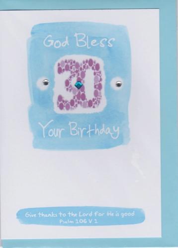 Potty Mouse - Happy Birthday 30th Greetings Card