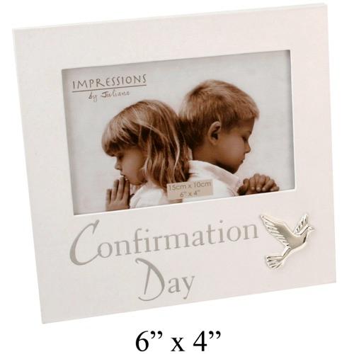 Juliana White Frame - Confirmation Day
