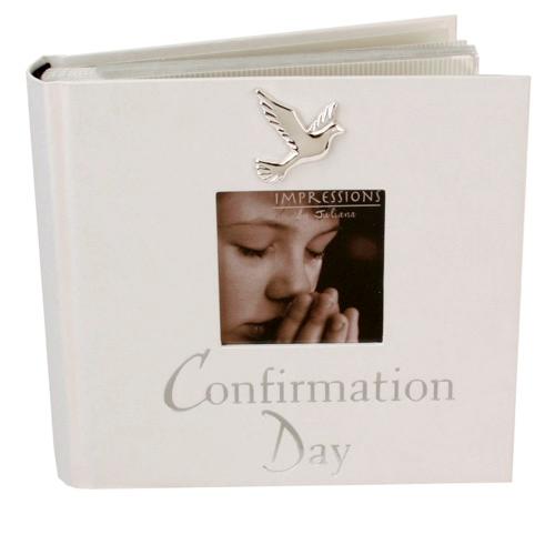 Juliana White Textured Album - Confirmation Day
