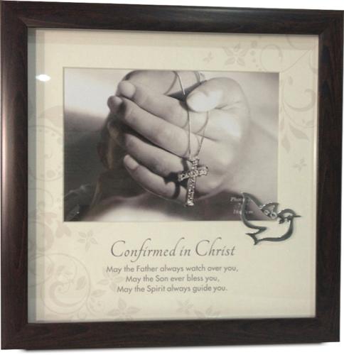 Photo Frame Confirmation with Metal Icon