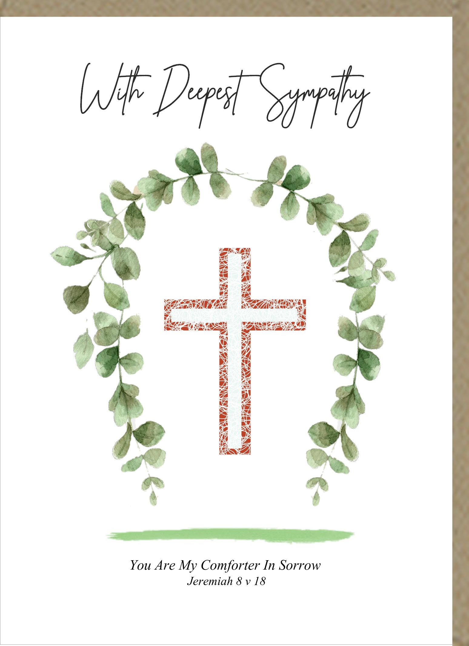 With Deepest Sympathy Greetings Card