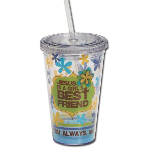 Jesus Is a Girl's Best Friend Insulated Tumbler