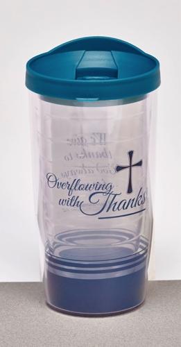 Overflowing with Thanks Tumbler