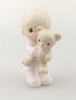 Enesco - Jesus Loves Me Miniature Figurine (Boy)