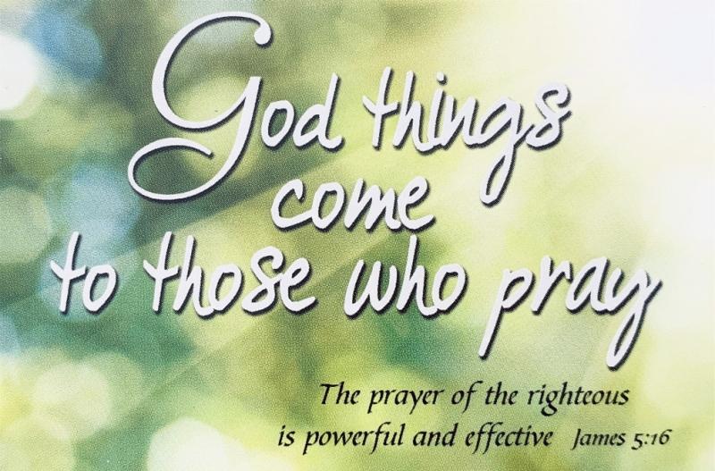 God Things Come Pass-it-On Pocket Card