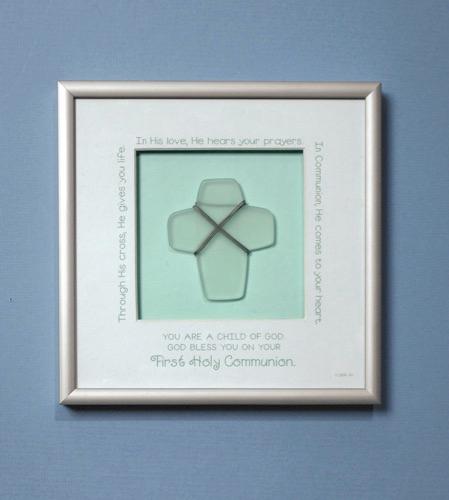 1st Communion Shadow Vision Plaque