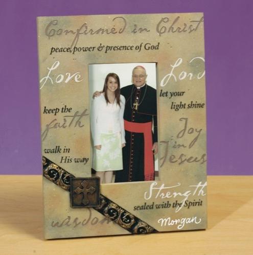 "Confirmed in Christ" Photo Frame