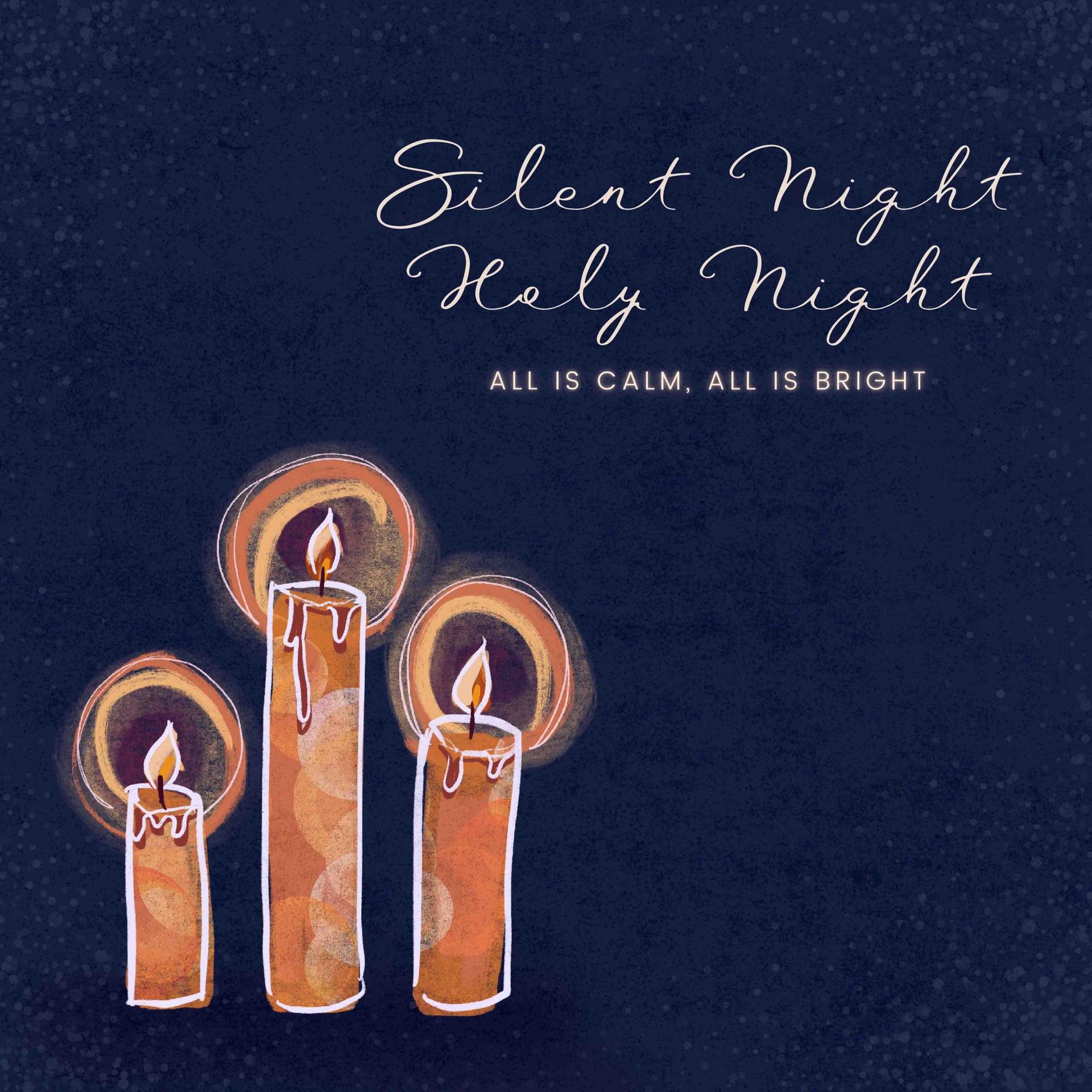 Silent Night Candles - Pack of 10