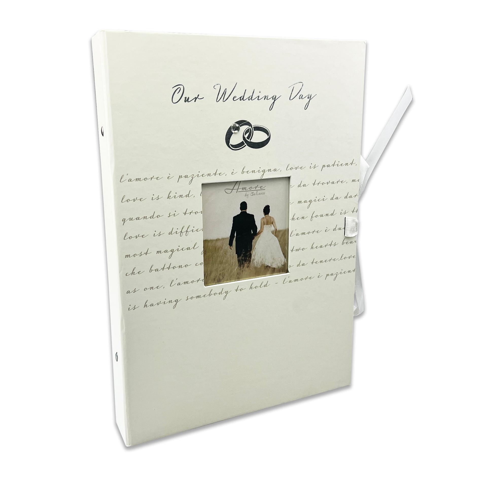 'Our Wedding Day' Wedding Photo Album