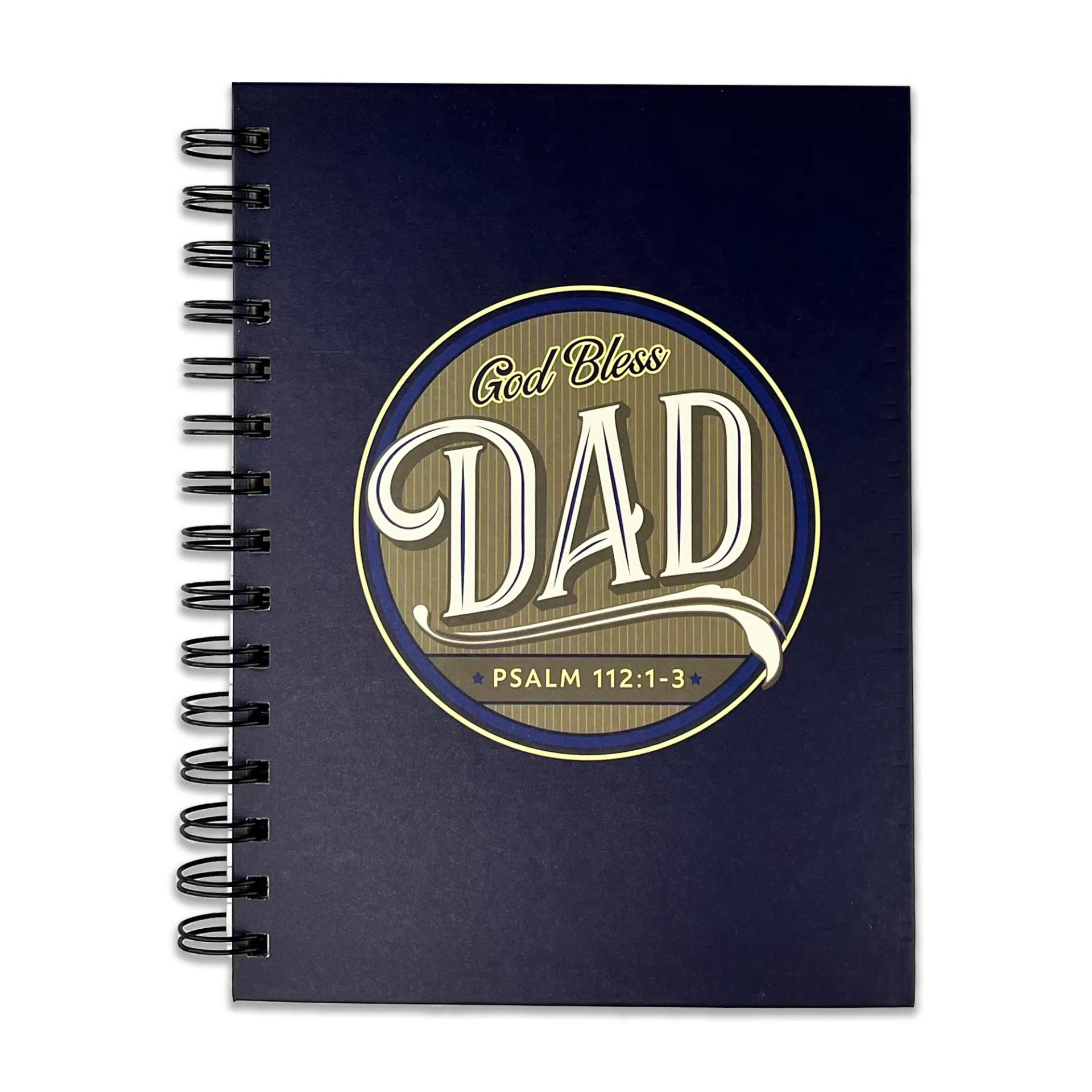 God Bless Dad Notebook