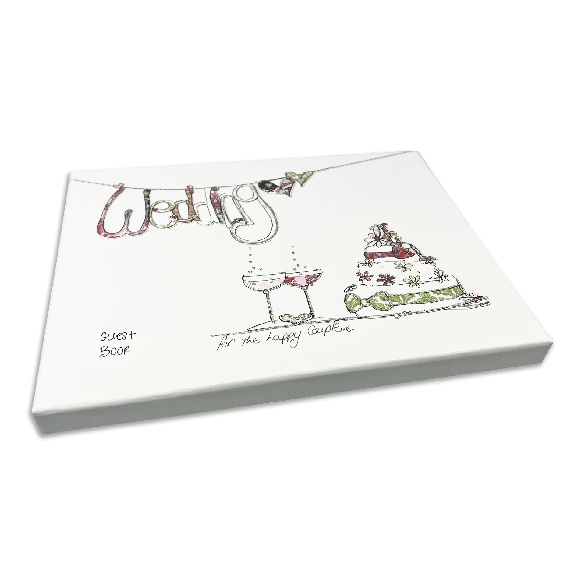 Wedding Guest Book - 'For the Happy Couple'