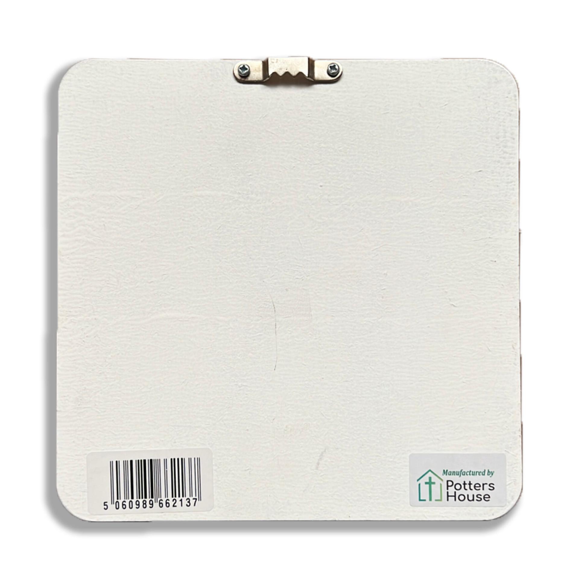 Square White Frame - Loved beyond measure