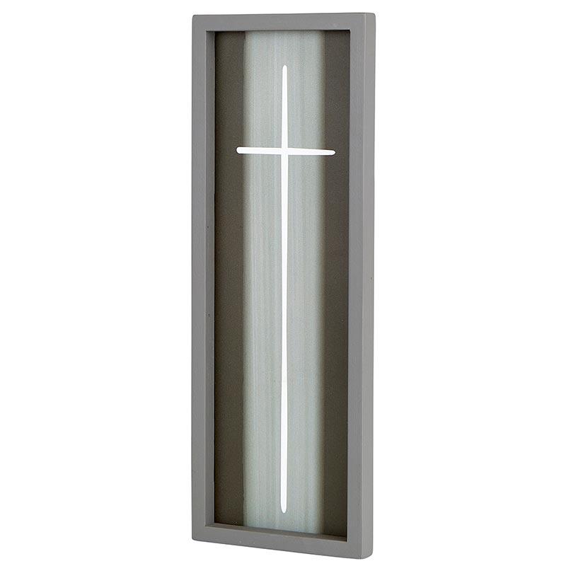Framed Cross - Black/Gray