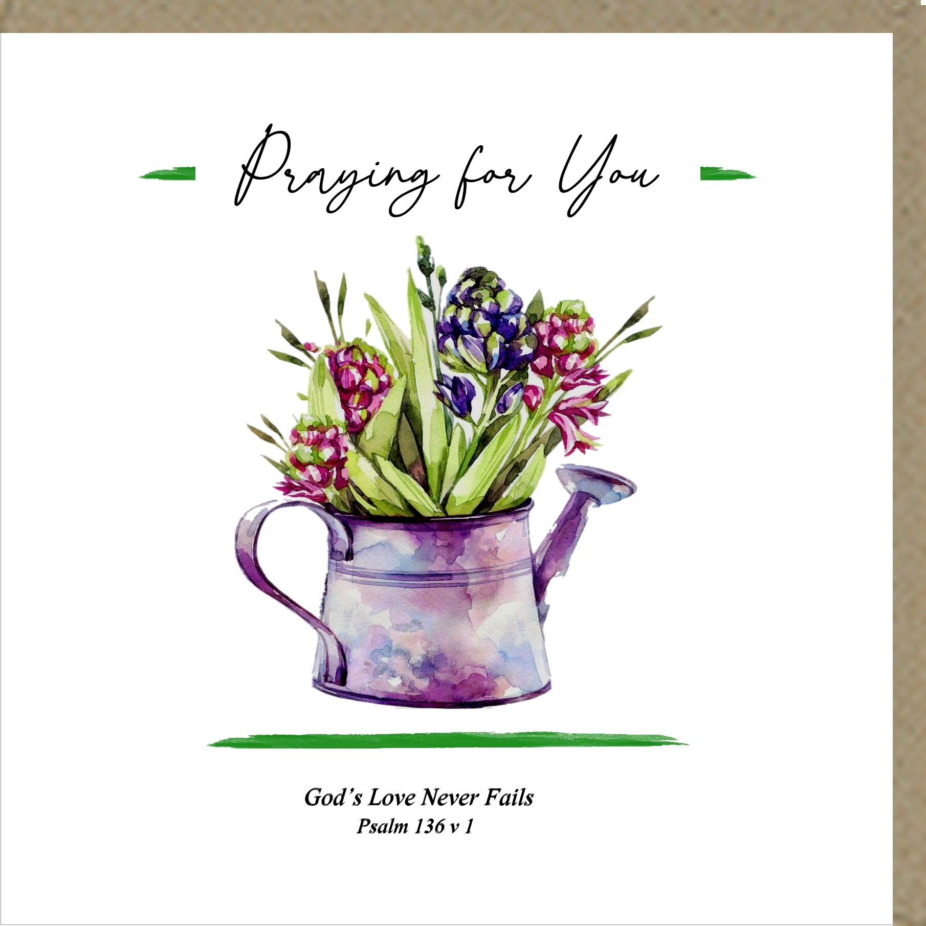 Praying for You Greetings Cards