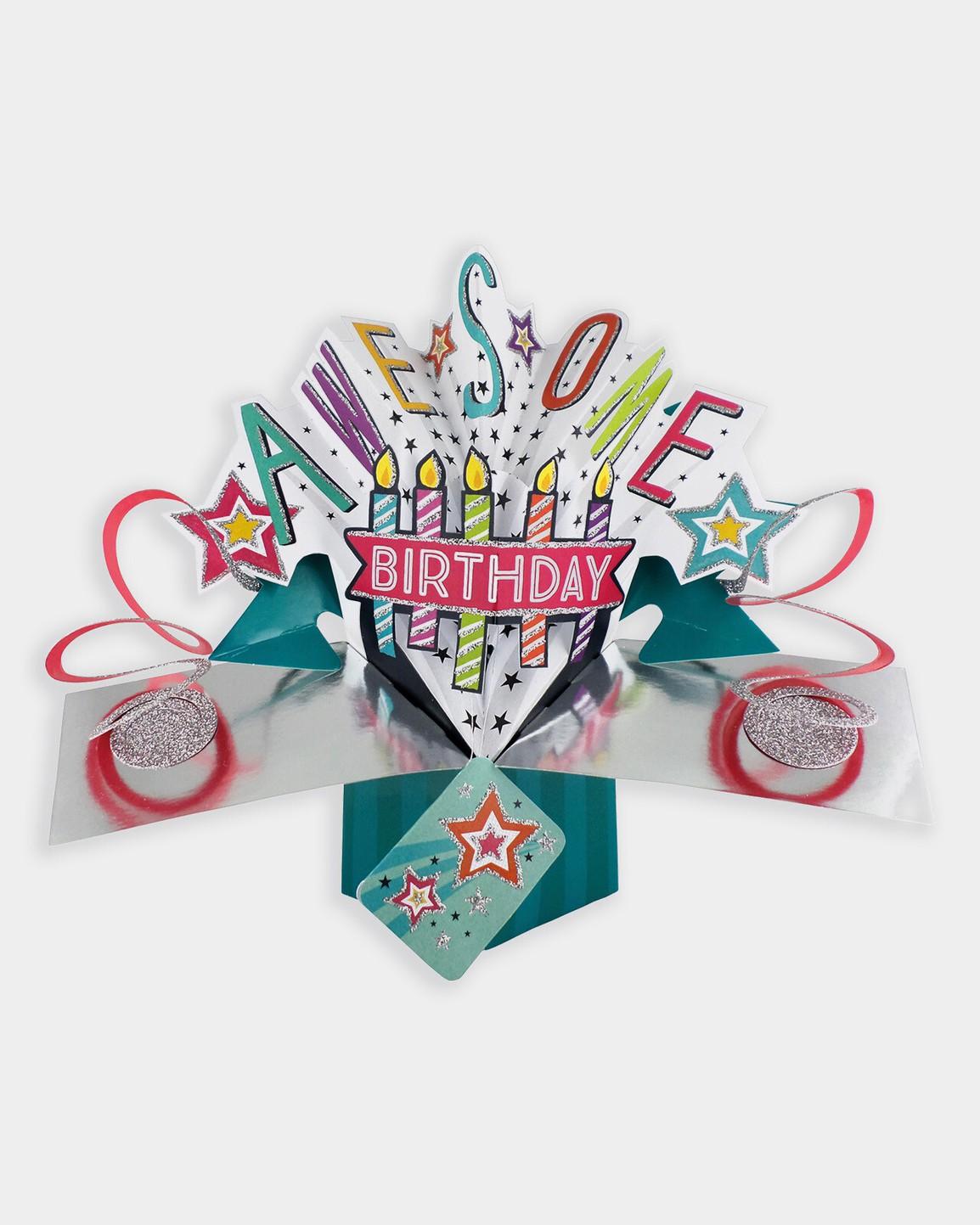 The Leprosy Mission - Awesome Birthday Pop-Up Card