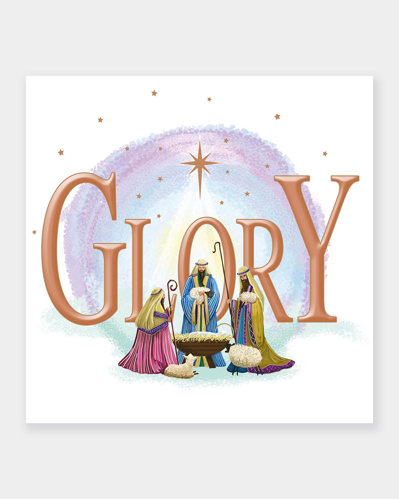 TLM - Christmas Praise Christmas Cards (Pack of 20)