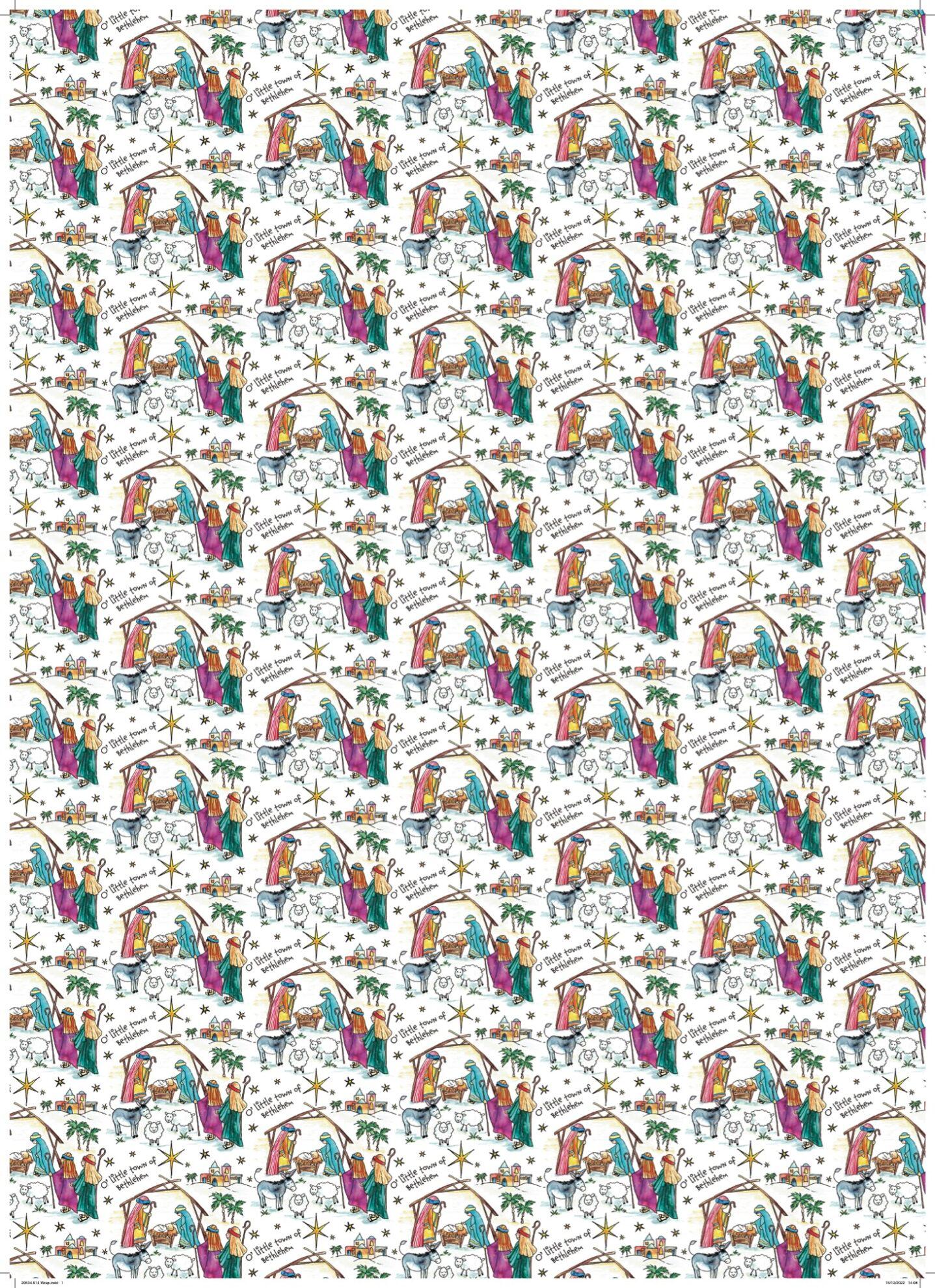 O' Little Town Gift Wrap
