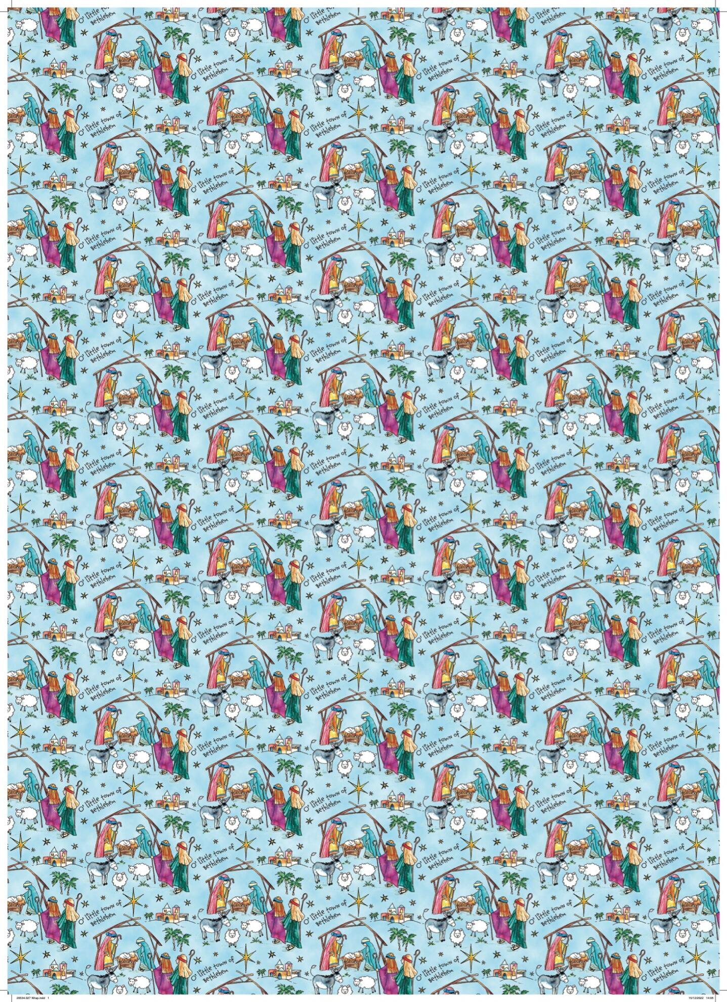 O' Little Town Gift Wrap