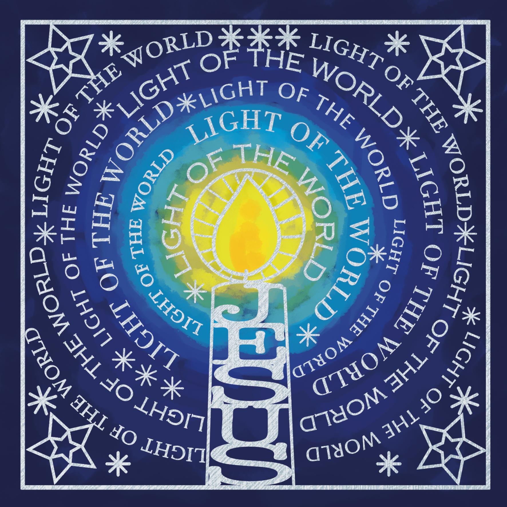 TLM - Jesus is the Light of the World Christmas Cards (Pack of 10)
