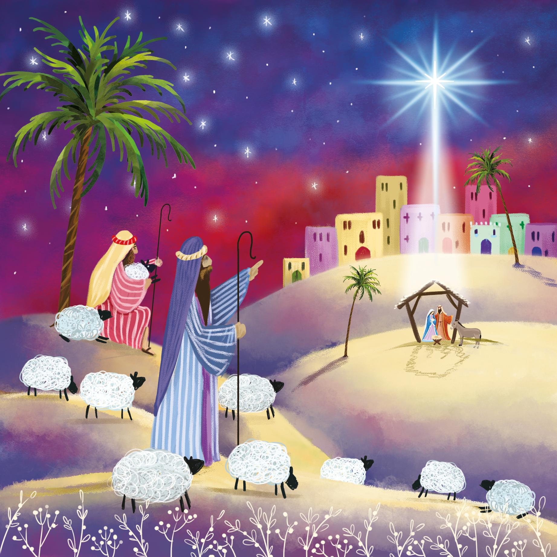 TLM - Shepherds Christmas Cards