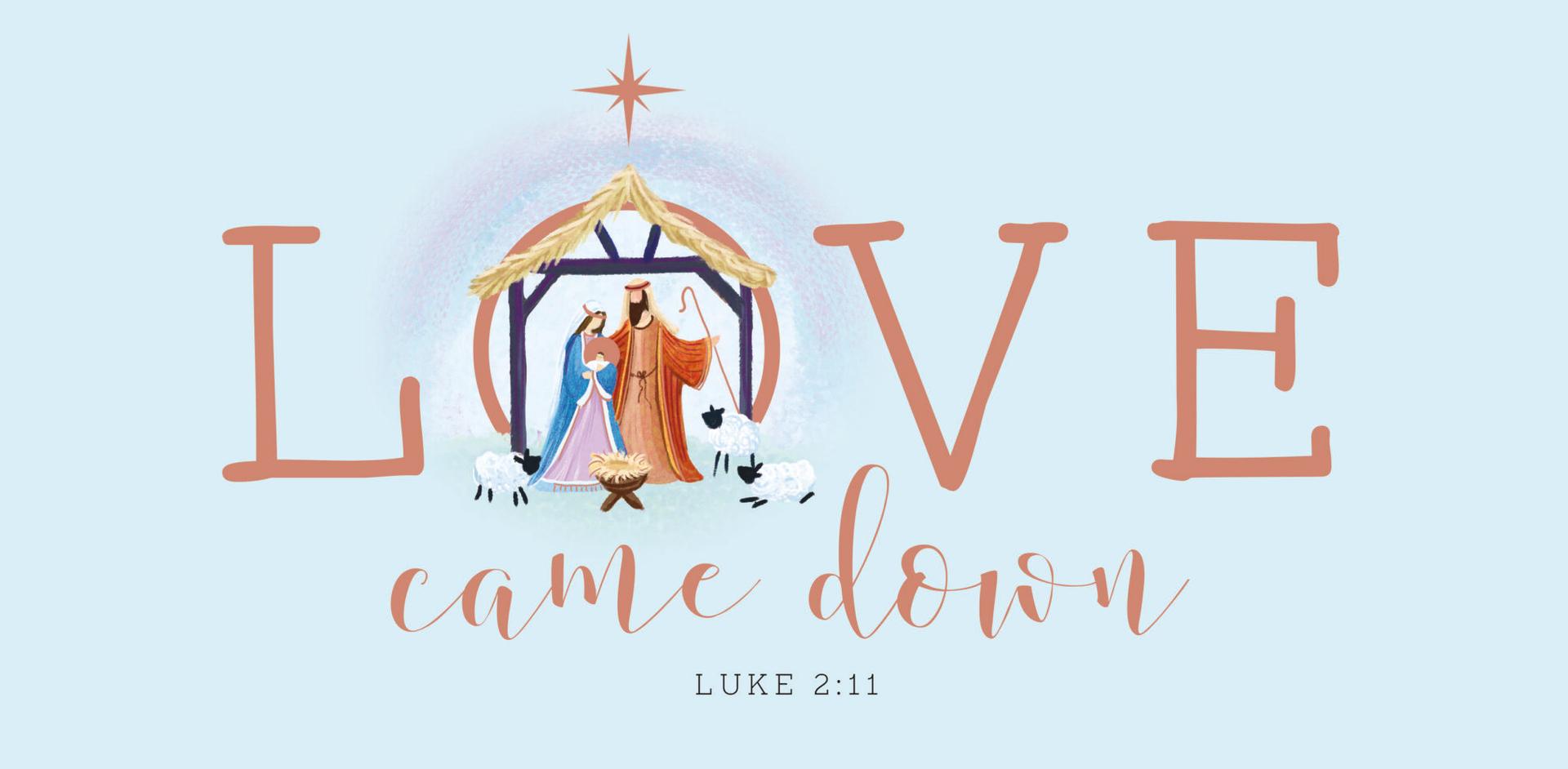 TLM – Love Came Down Christmas Cards
