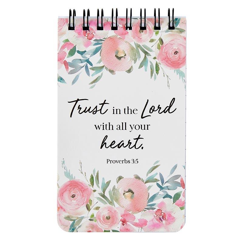 Trust in the Lord Spiral Notepad