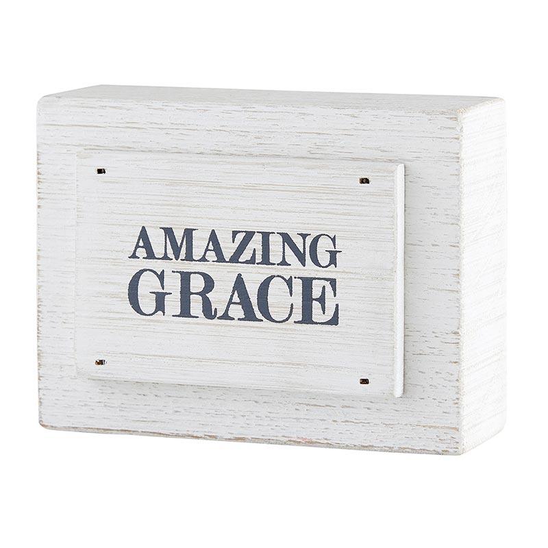 Wood Block - Amazing Grace